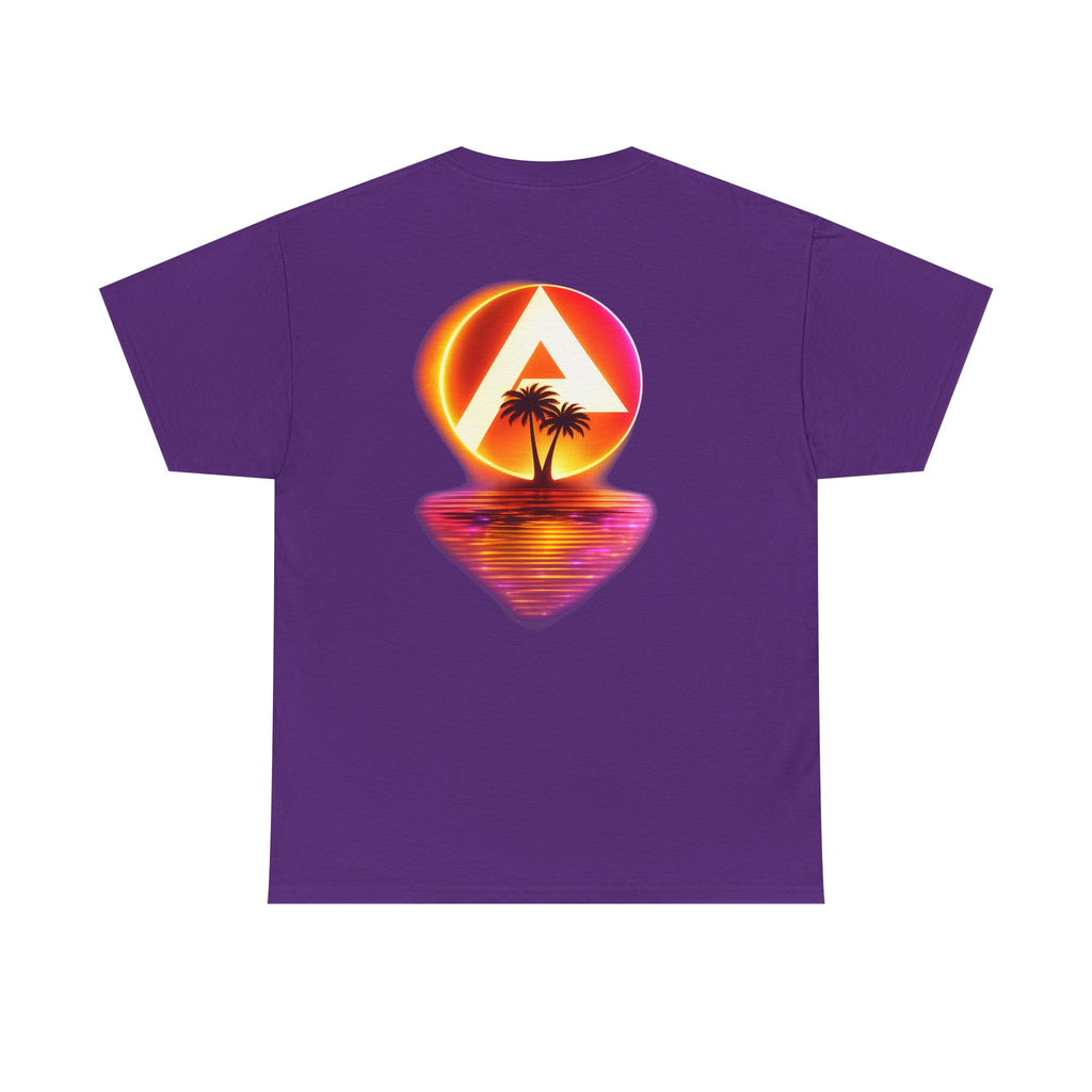 Arbeitsamt Vaporwave Sunsent Backprint