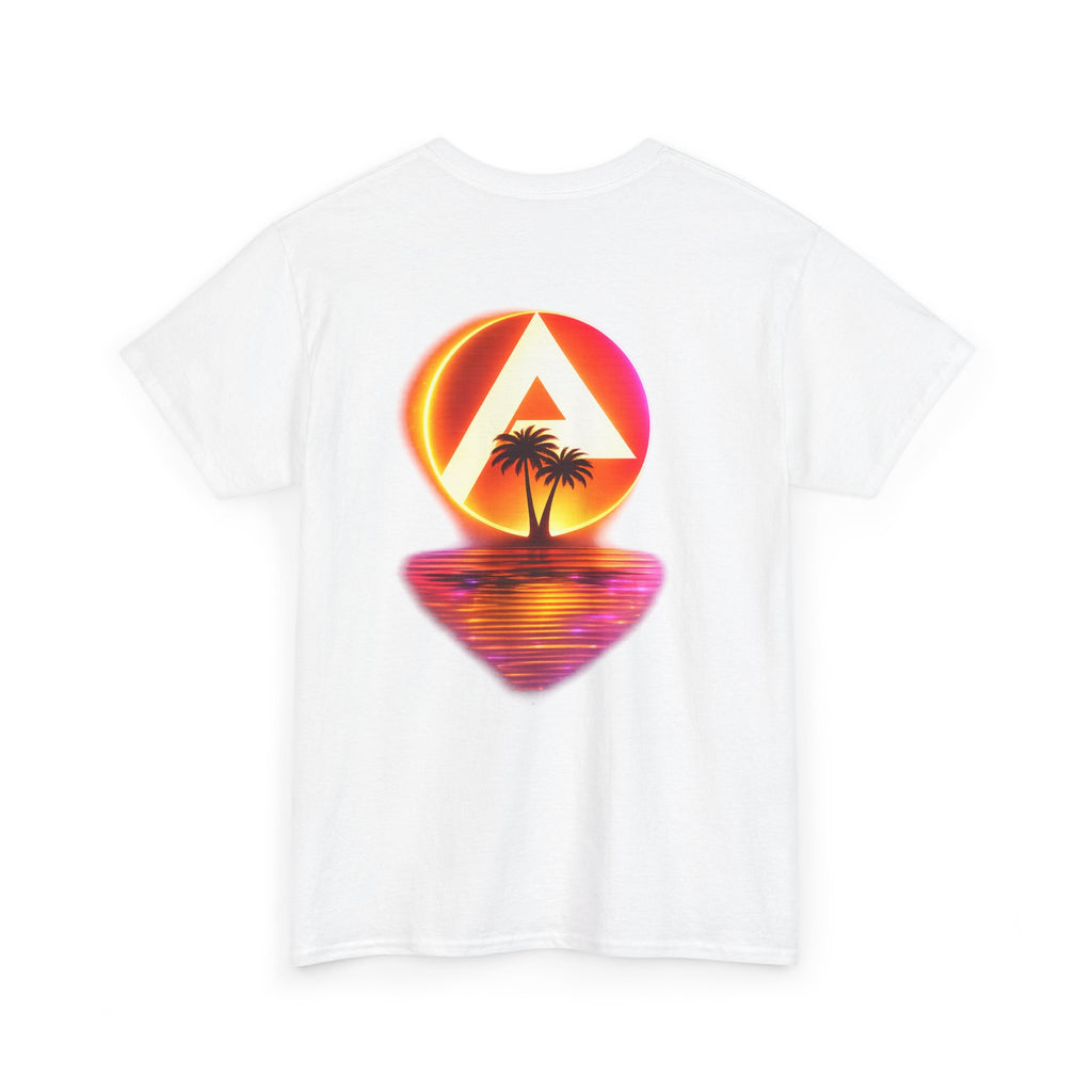 Arbeitsamt Vaporwave Sunsent Backprint
