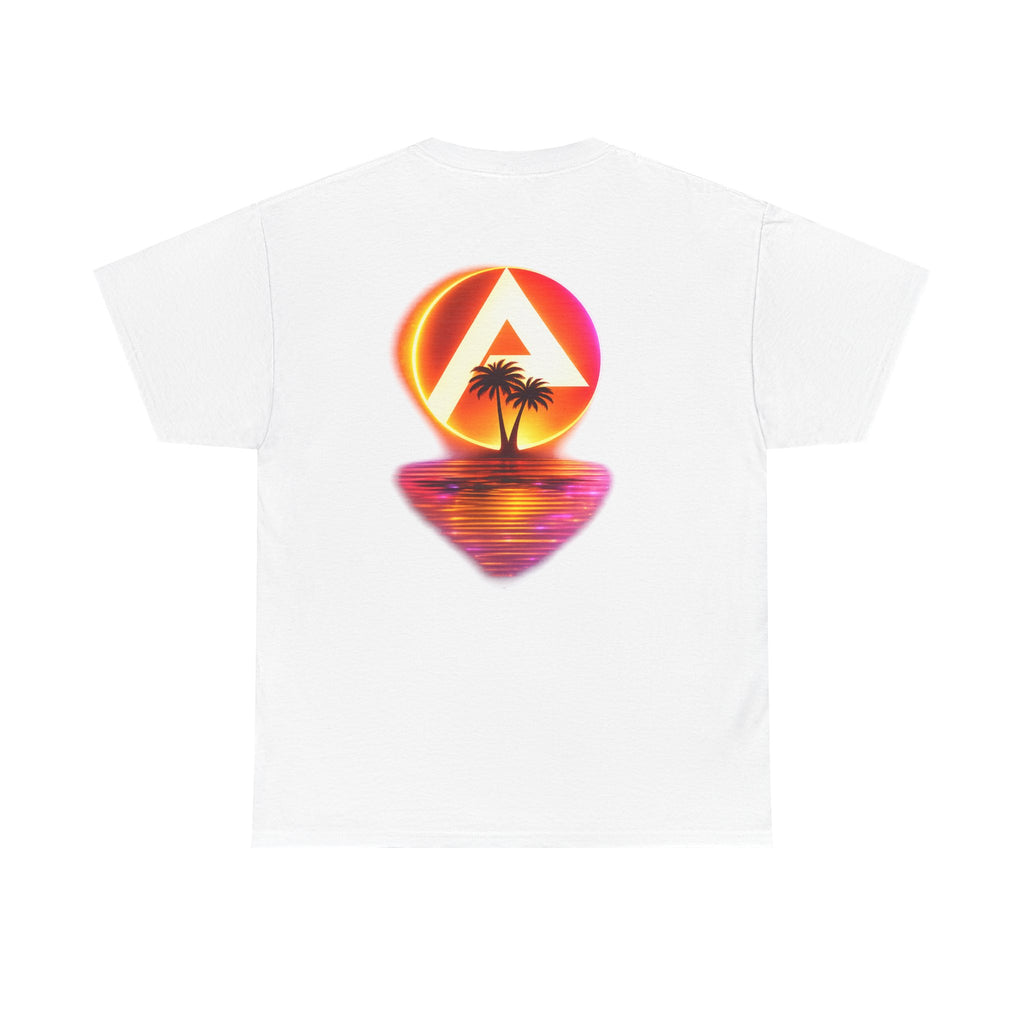 Arbeitsamt Vaporwave Sunsent Backprint