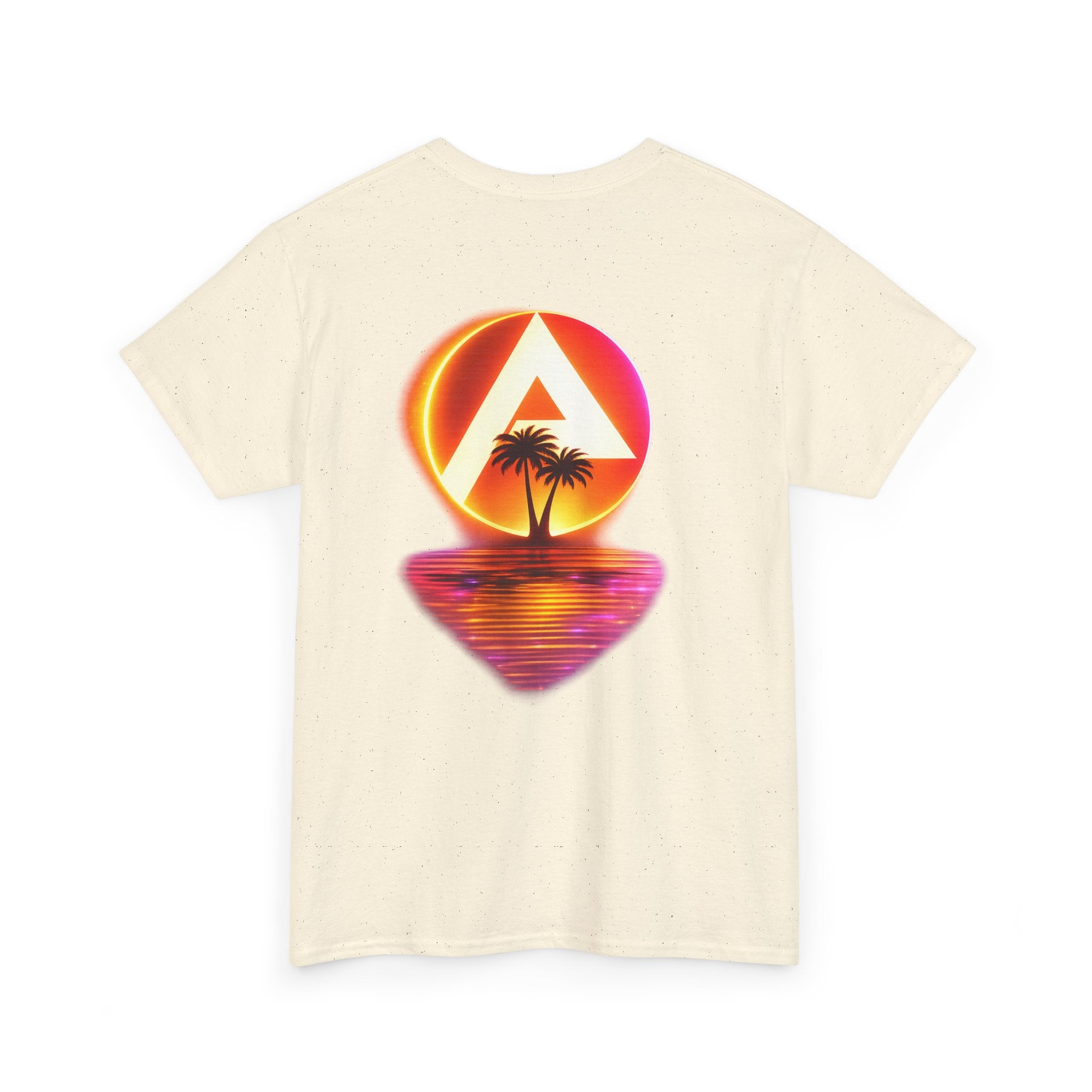 Arbeitsamt Vaporwave Sunsent Backprint